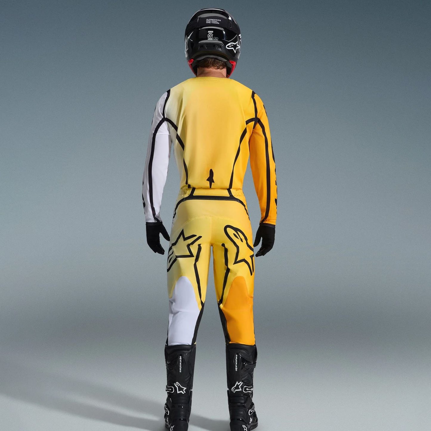 Alpinestars 2026 Fluid Apex Motocross Combo Kit Yellow Black