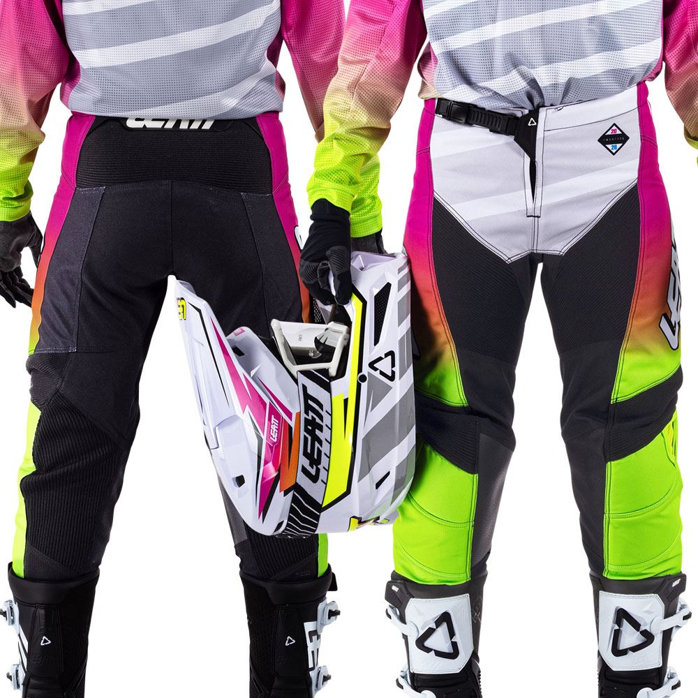 Leatt 2026 Motocross Combo Kit Youth 3.5 Retro Pink