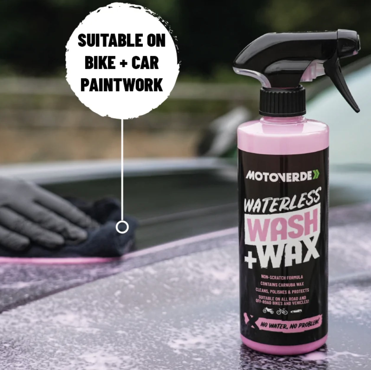 Motoverde Waterless Wash & Wax 500ML