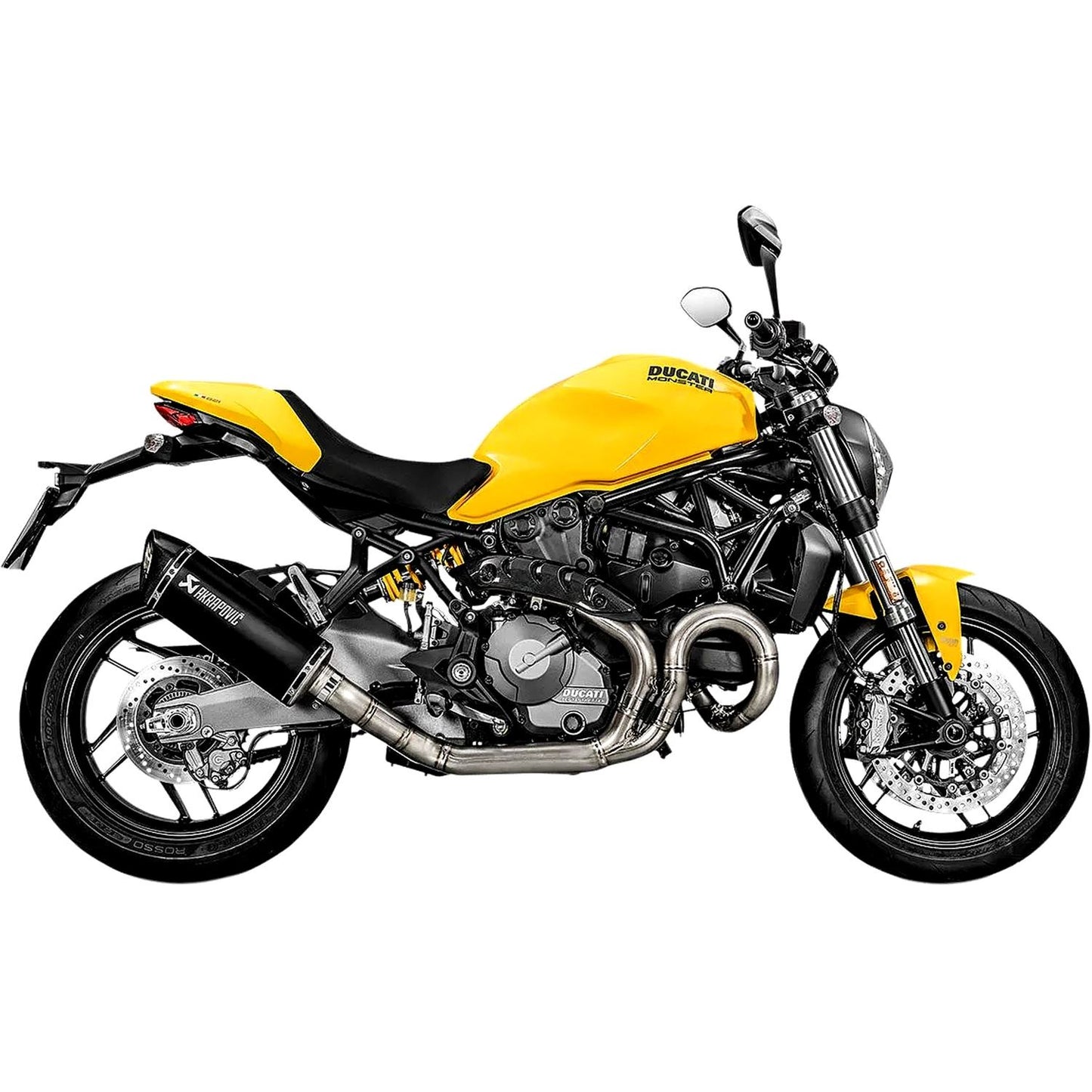 Akrapovic Titanium Black Line Slip On Silencer For Ducati MONSTER 1200 ABS 2014-2020