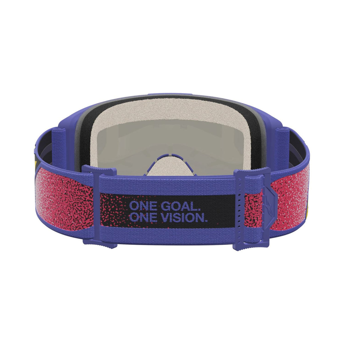 Alpinestars 2027 Vision 5 Drag MX Goggles Red Purple Mirror Pink