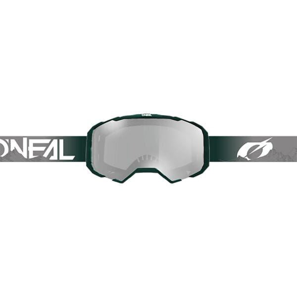 O'Neal 2025 Motocross Goggles B-22 Covert Grey Green Clear