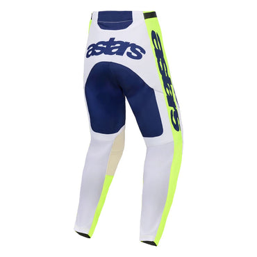Alpinestars 2026 Racer Air Riway Motocross Pants Light Grey Yellow Flo Blue
