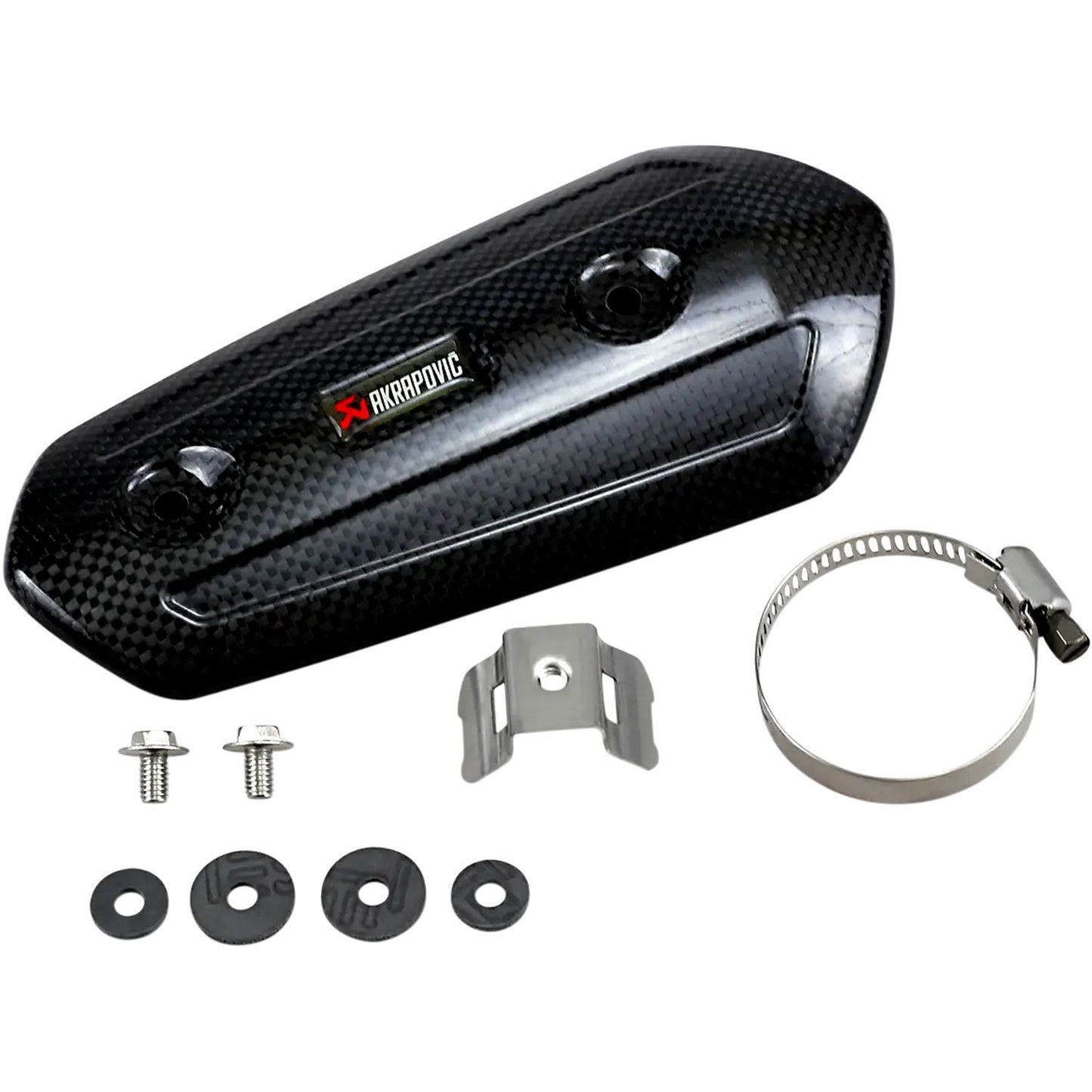 Akrapovic Carbon Fiber Exhaust Heat Shield For Yamaha VMX 1700 ABS Vmax 2009-2016