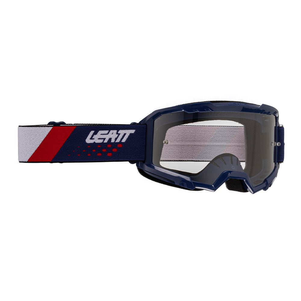 Leatt 2025 Motocross Goggles Vizion 2.5 Royal - Clear Lens