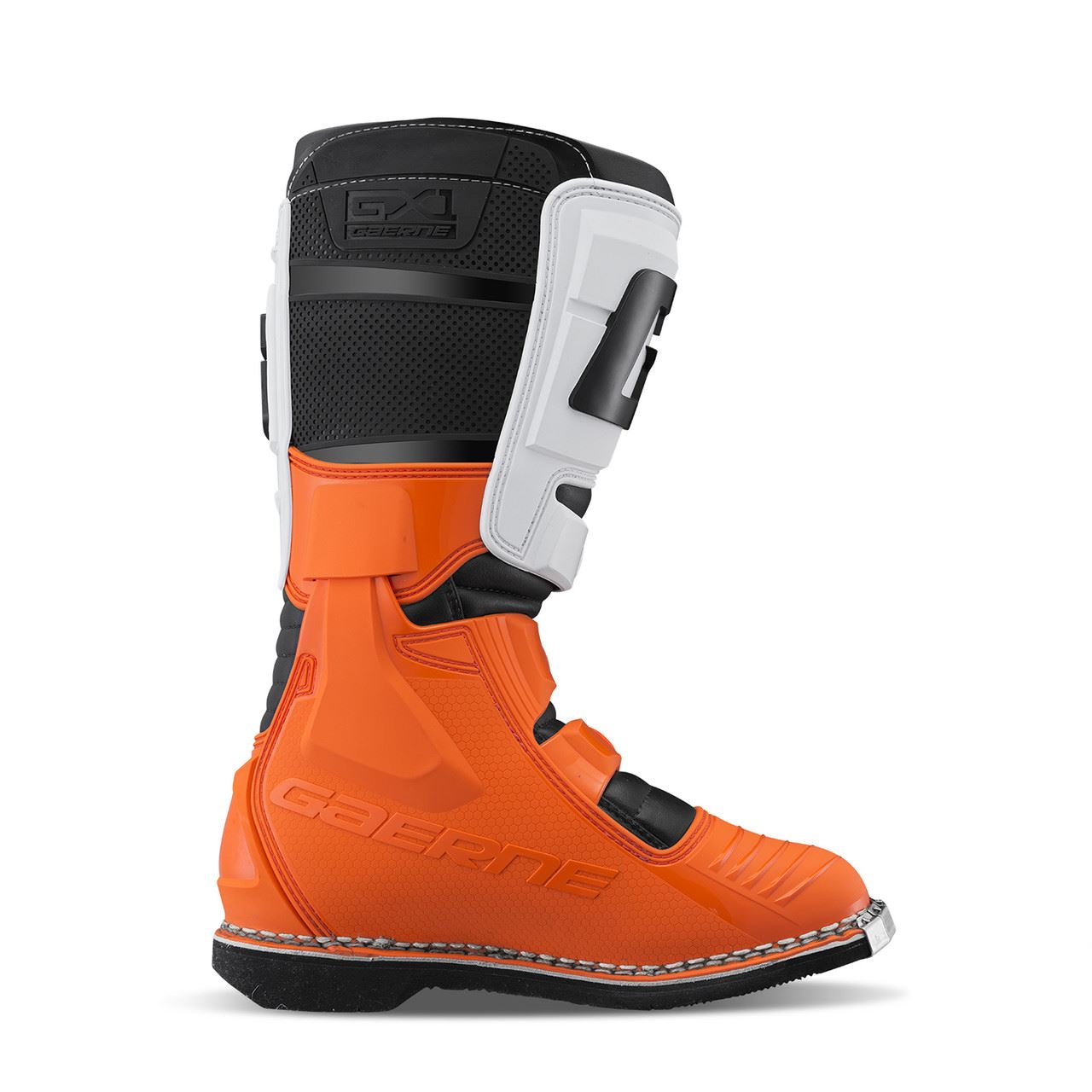Gaerne GX1 Motocross Boots Orange White