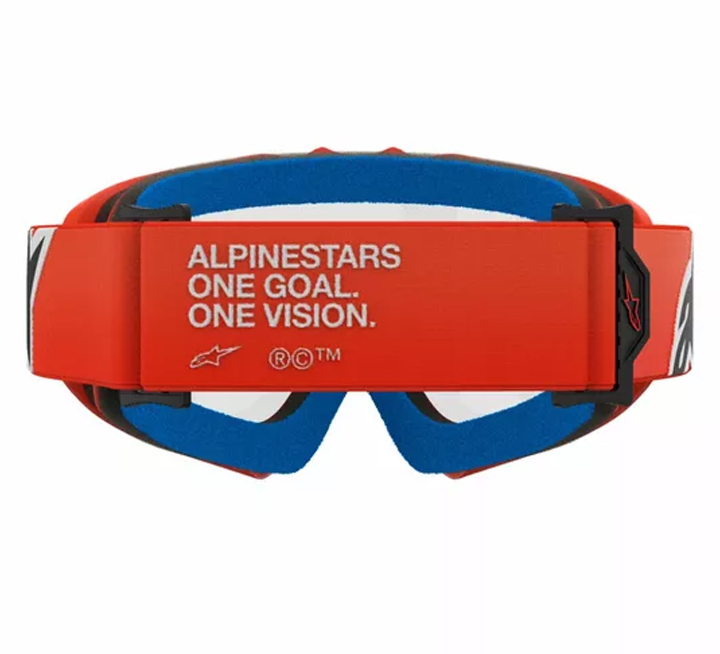 Alpinestars 2025 Goggles Youth Vision Corp Orange Clear