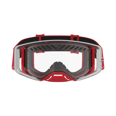Alpinestars 2027 Supertech Dura Air Fluid MX Goggles Red Silver Clear