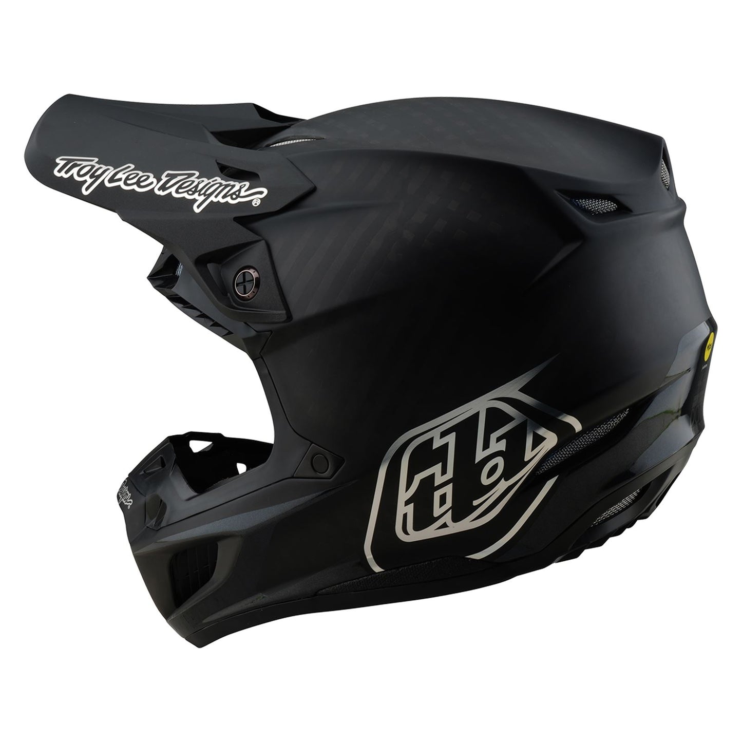 Troy Lee Designs Spring 2025 MX Helmet SE5 Carbon Mono Black