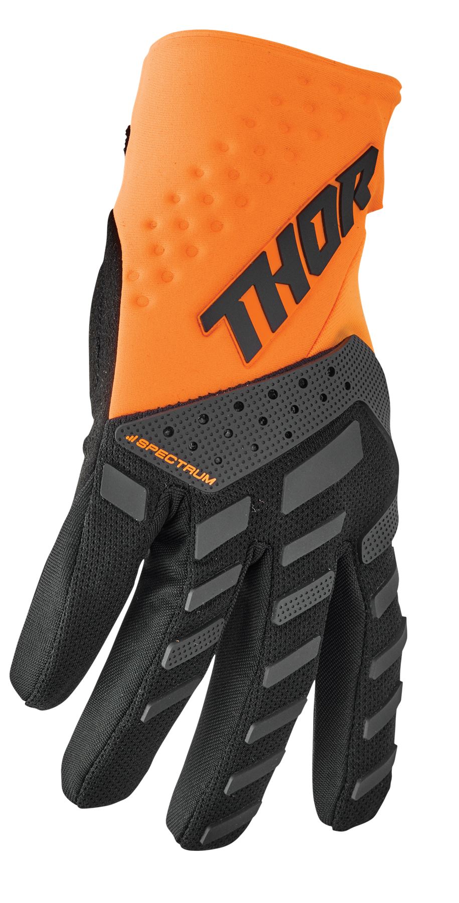 Thor 2024 Motocross Gloves Spectrum Orange Black
