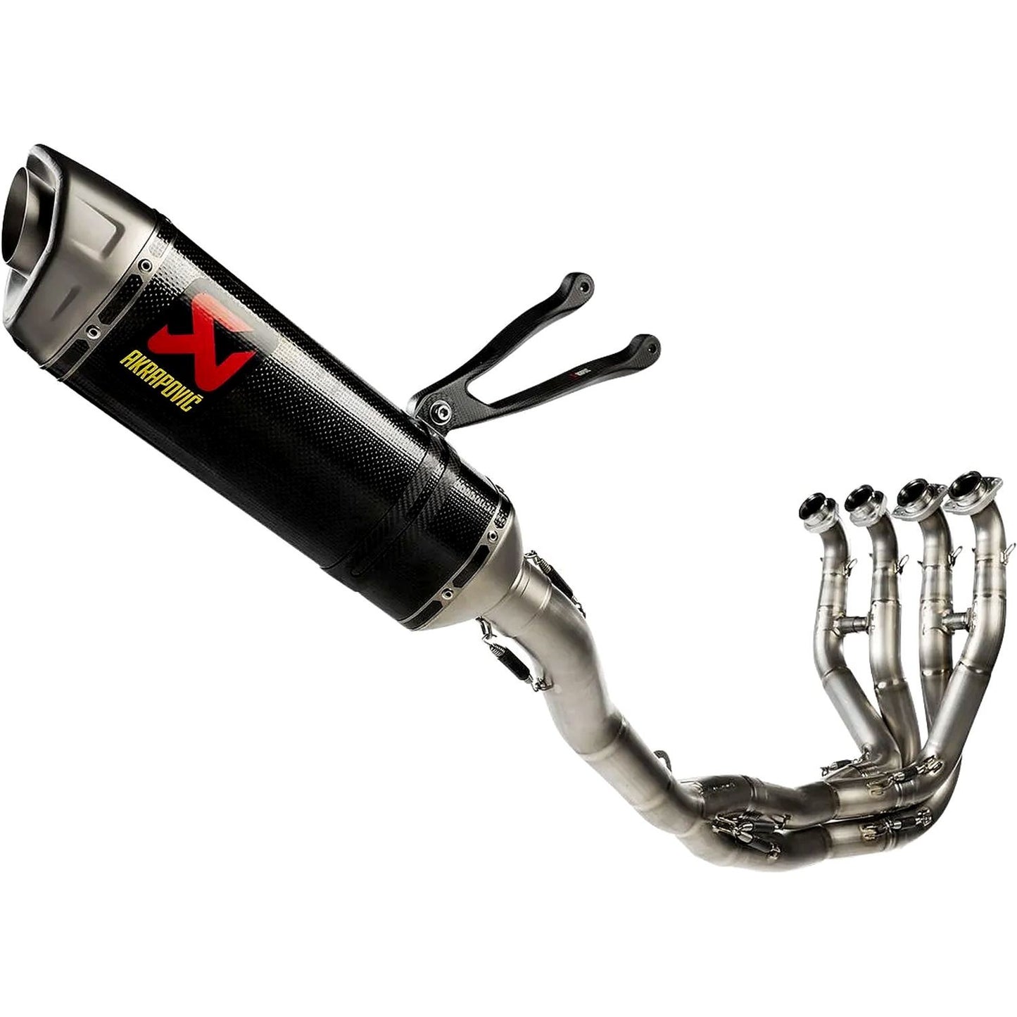 Akrapovic Carbon Fiber Evolution Line Full Exhaust System For Kawasaki ZX-10 R 1000 ABS Ninja 40th Anniversary Performance 2024