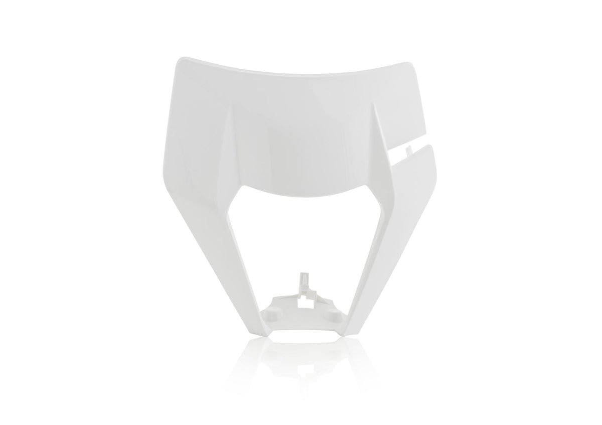 Acerbis Front Headlight Mask White For KTM EXC 250 2017