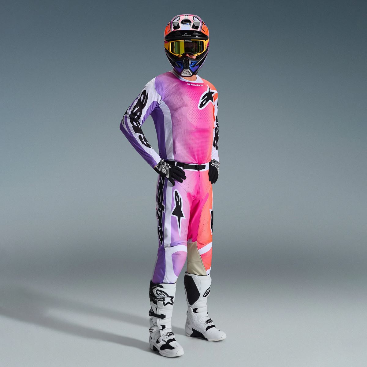 Alpinestars 2026 Racer Air Portl Motocross Combo Kit Multicolour