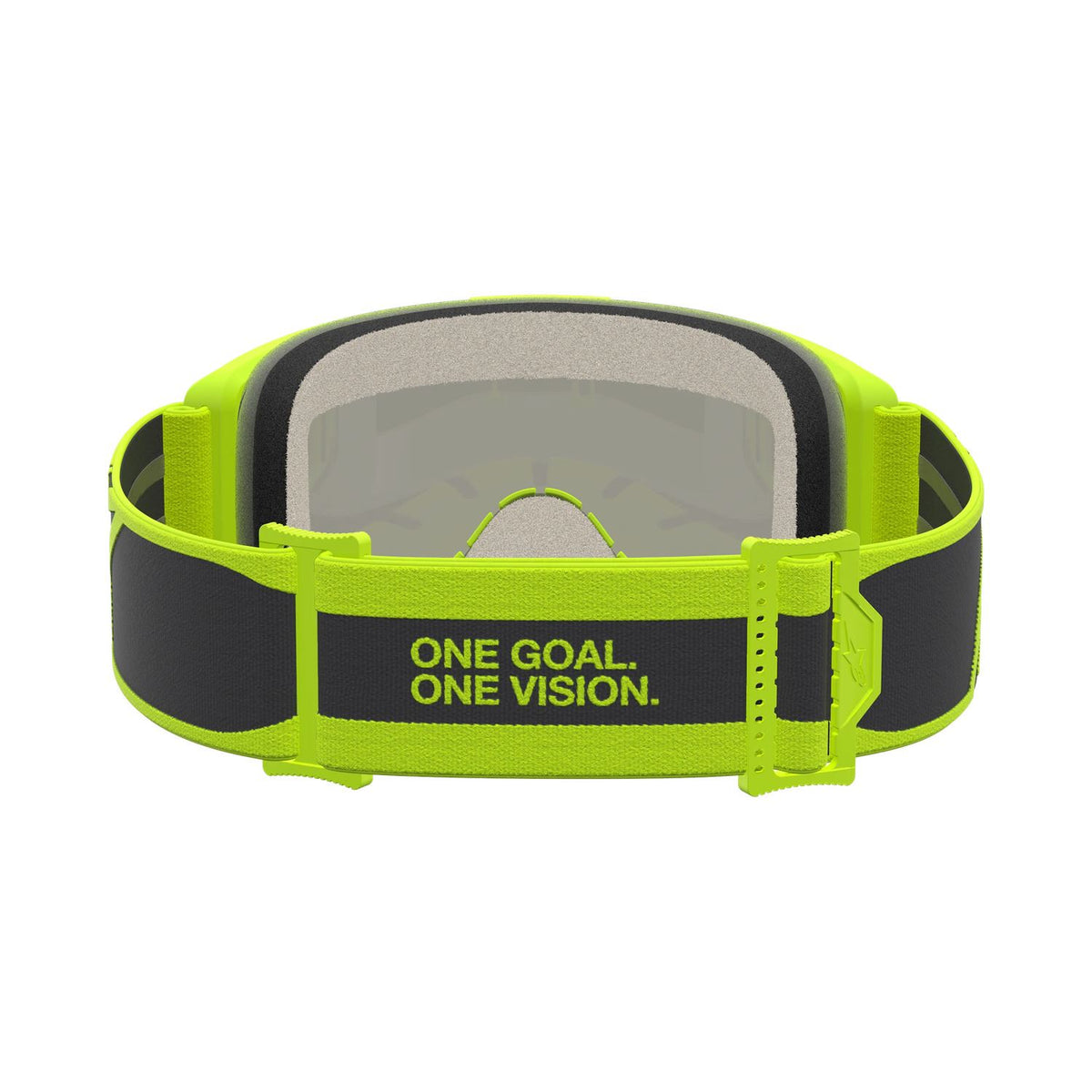 Alpinestars 2027 Vision 5 Rora MX Goggles Black Yellow Flo Mirror Silver