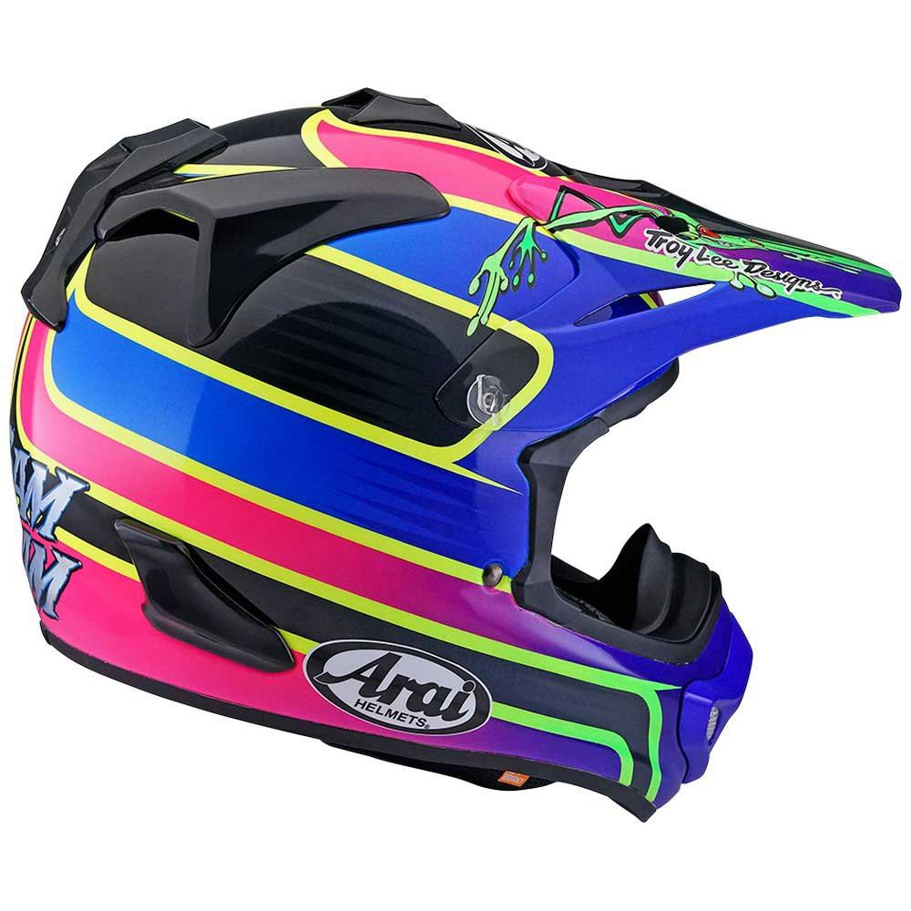 Arai MX-V Motocross Helmet Barcia Frog Blue