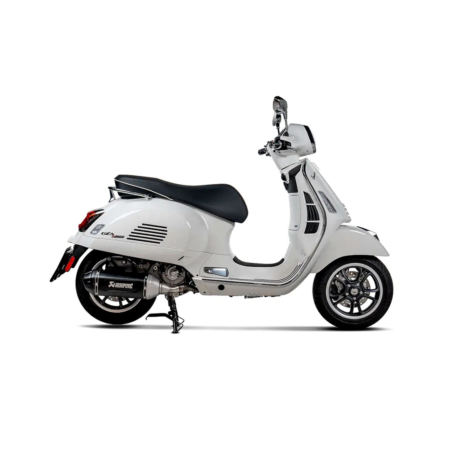 Akrapovic Stainless Steel Black Line Slip On Silencer