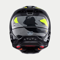 Alpinestars 2024 Supertech SM5 Rover 2 Dark Grey Yellow Flou Motocross Helmet