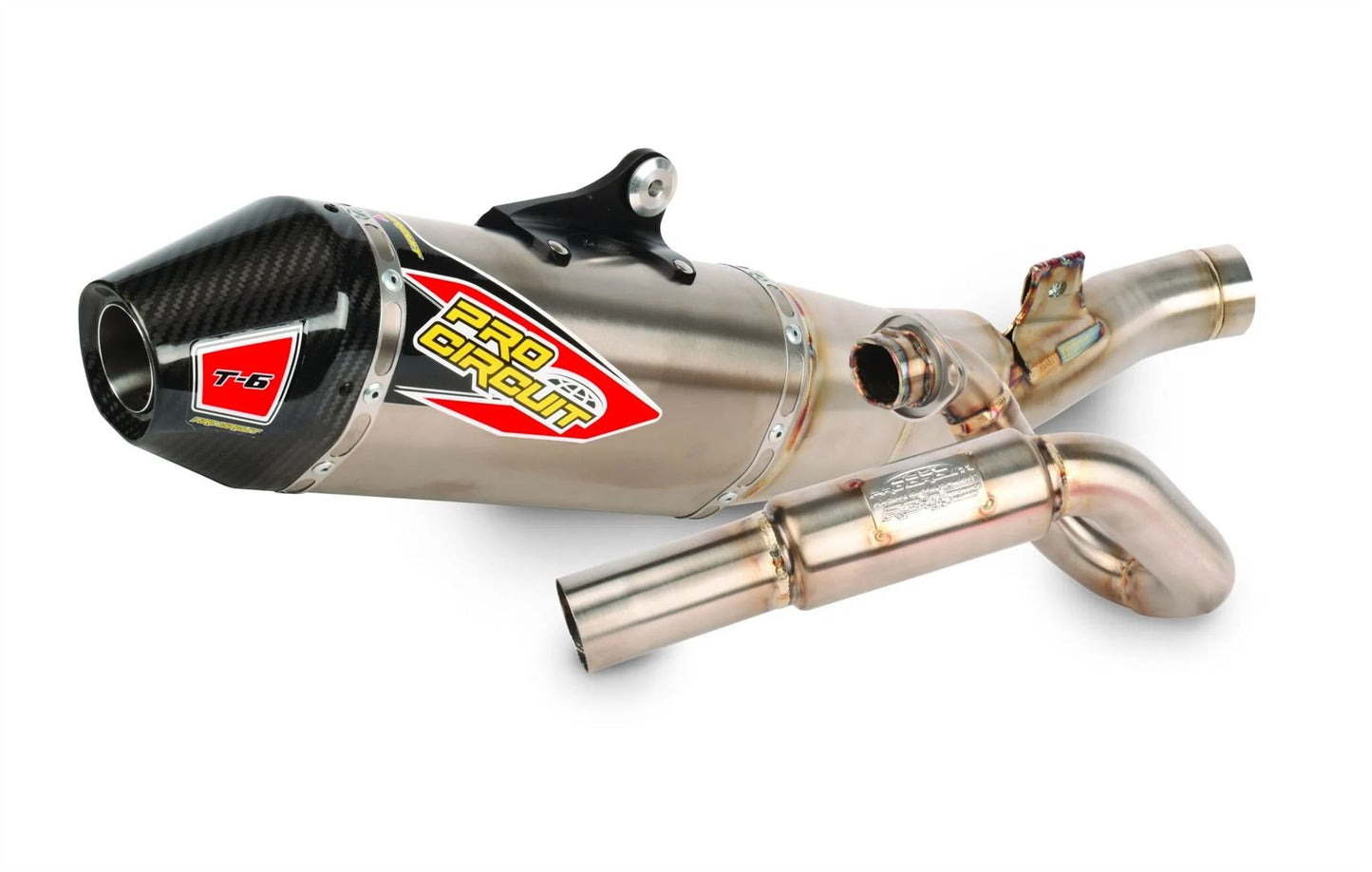 Pro Circuit T-6 Euro Stainless Exhaust System For Kawasaki KX 450 2024-2026