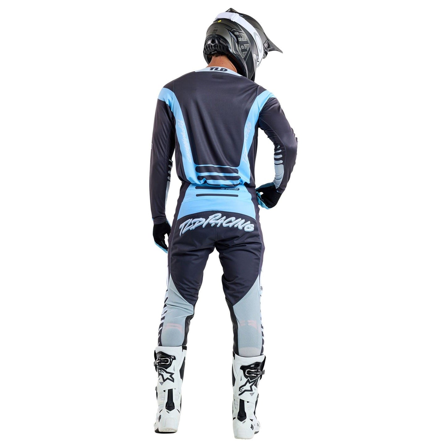 Troy Lee Designs Spring 2025 MX Combo Kit GP PRO Fifty-50 Charcoal Smoke