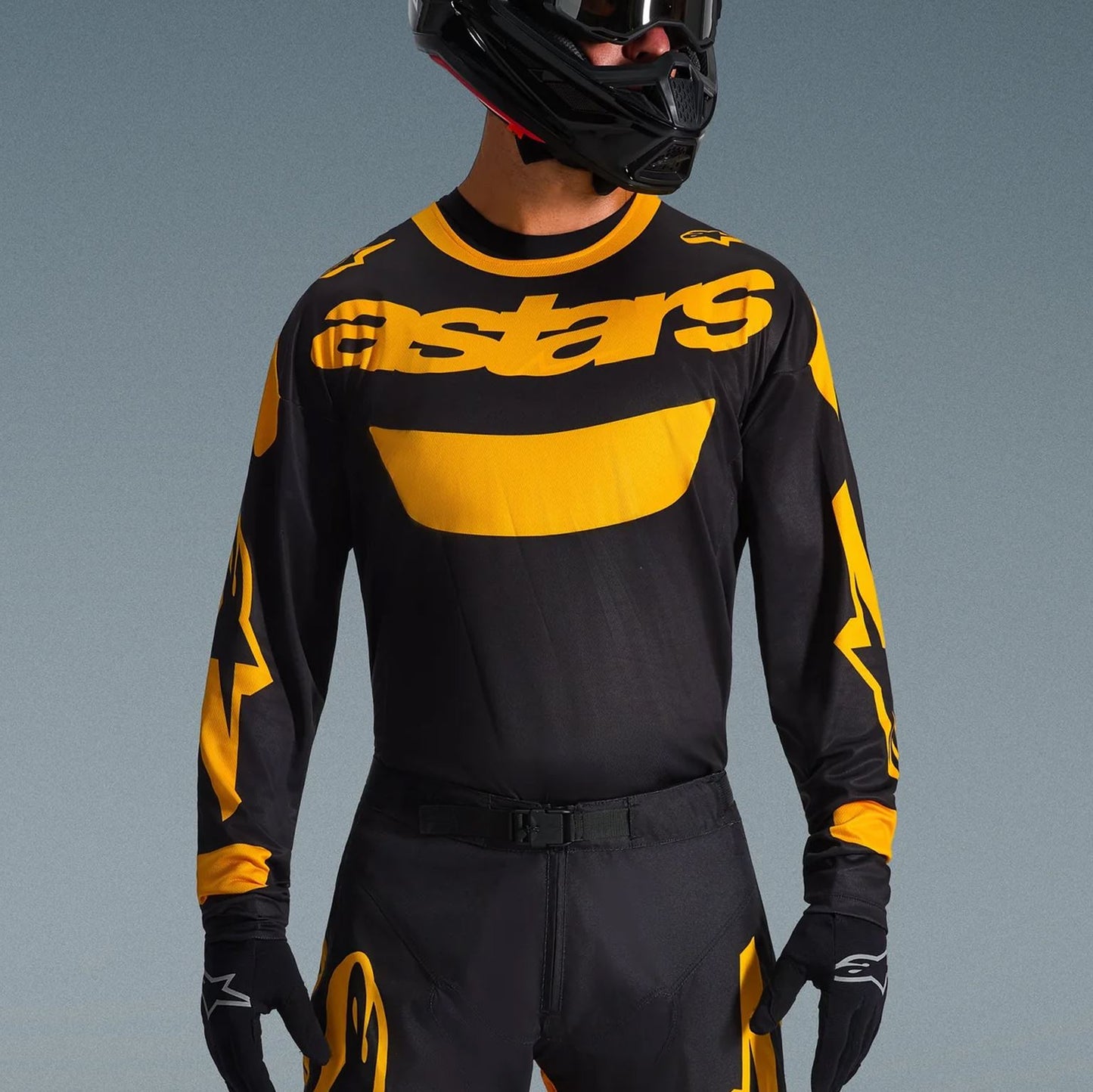 Alpinestars 2026 Racer Riway Motocross Jersey Yellow Black