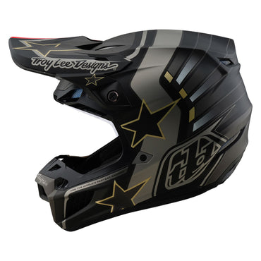 Troy Lee Designs Spring 2025 MX Helmet SE5 Composite Rays Black
