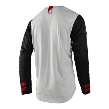 Troy Lee Designs 2024 Scout GP Jersey Ride On Charcoal Vintage White