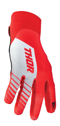 Thor 2024 Motocross Gloves Agile Analog Red