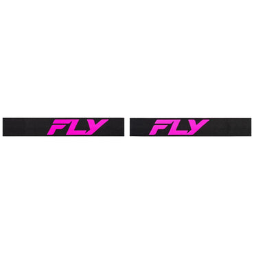 Fly Racing 2025 Focus Motocross Goggles Black Pink with Clear Lens