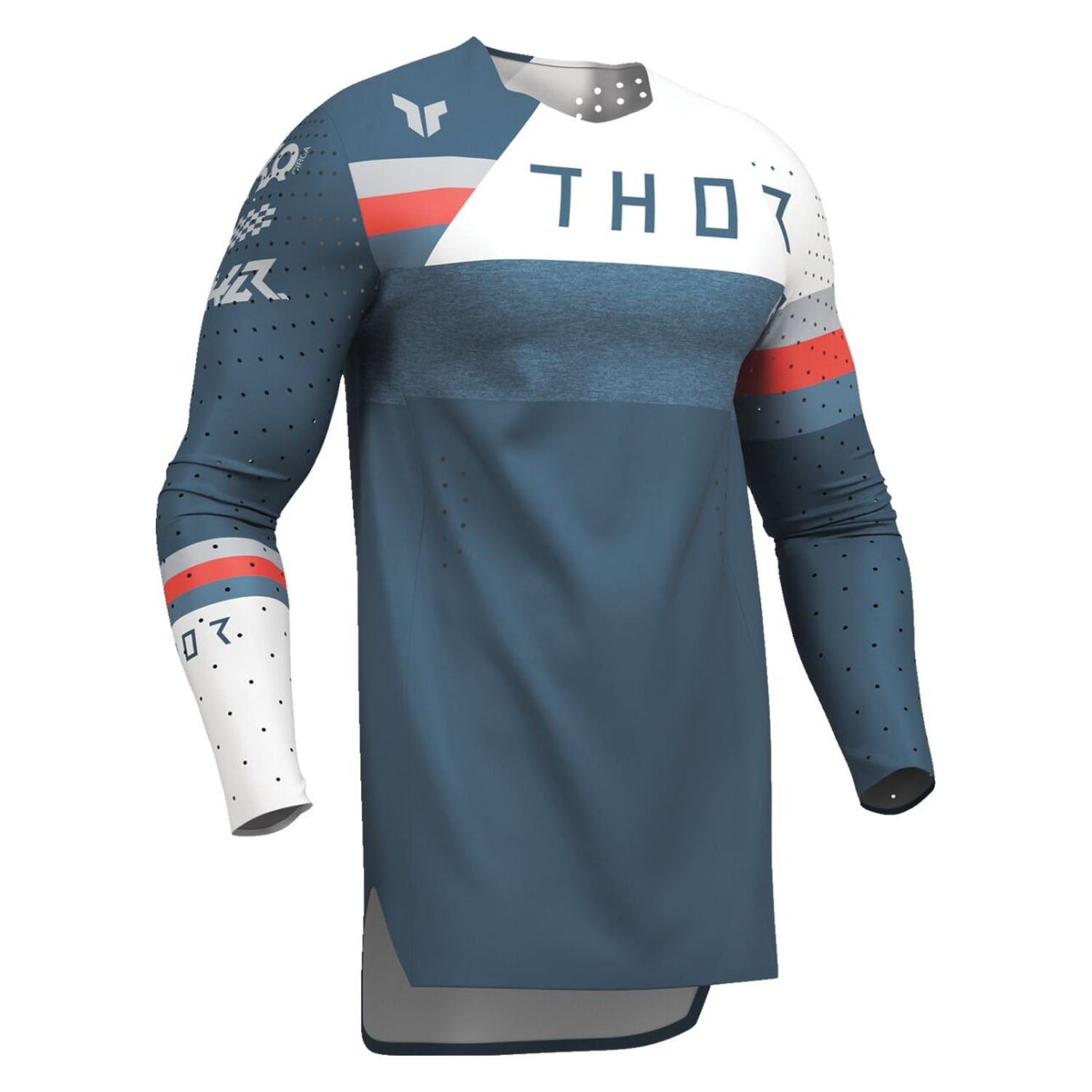 Thor 2026 Sportmode League Blue White MX Jersey