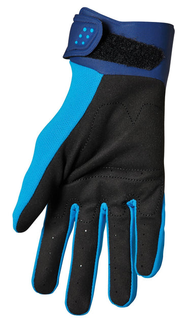 Thor 2025 Motocross Gloves Spectrum Blue