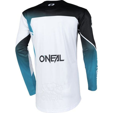 O'Neal 2025 Motocross Jersey Hardwear Air Black White Teal