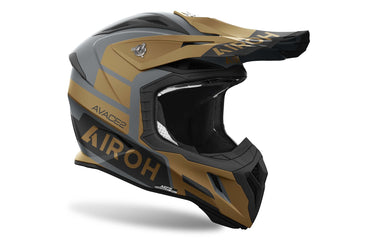 Airoh Helmet 2024 Aviator Ace 2 Sake Gold Matt Composite Carbon