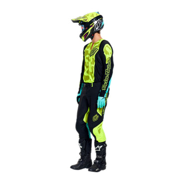 Troy Lee Designs Spring 2026 SE PRO Myth MX Combo Kit Black Flo Yellow
