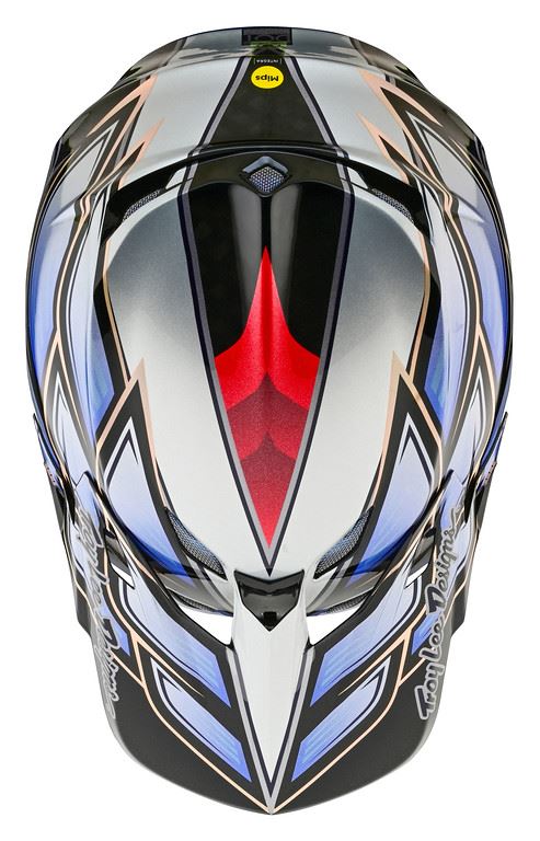 Troy Lee Designs 2025 SE5 Composite Helmet Wings Black