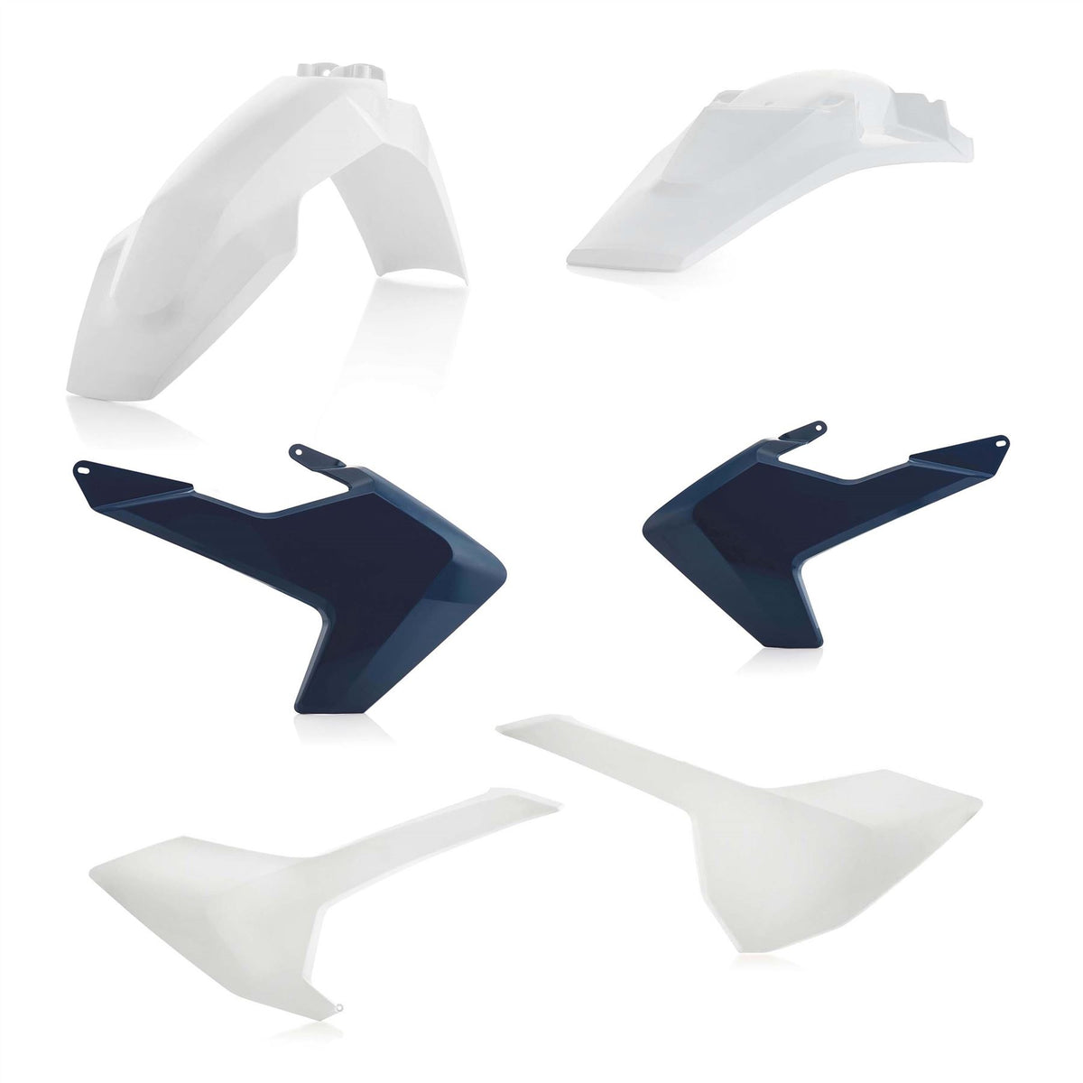 Acerbis Lower Fork Covers Grey 2 For Husqvarna TE 300 2016-2017