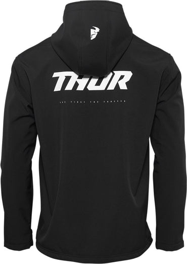 Thor 2024 Softshell Warm Up Black Motocross Jacket