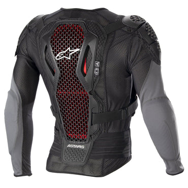 Alpinestars 2026 Bionic Plus V2 Protection Jacket Black Anthractive Red