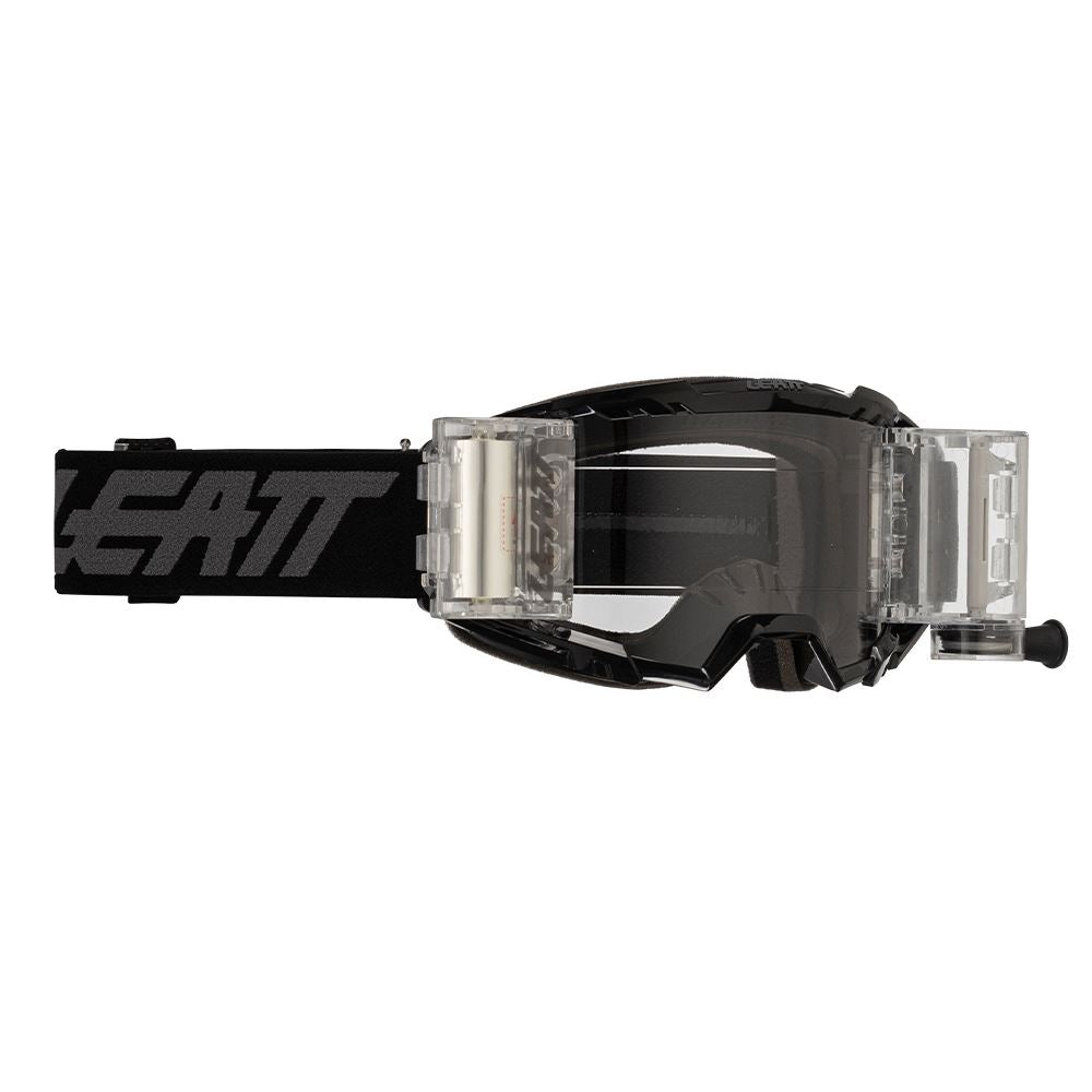 Leatt 2025 Motocross Goggles Vizion 3.5 Roll Off Stealth - Clear Lens