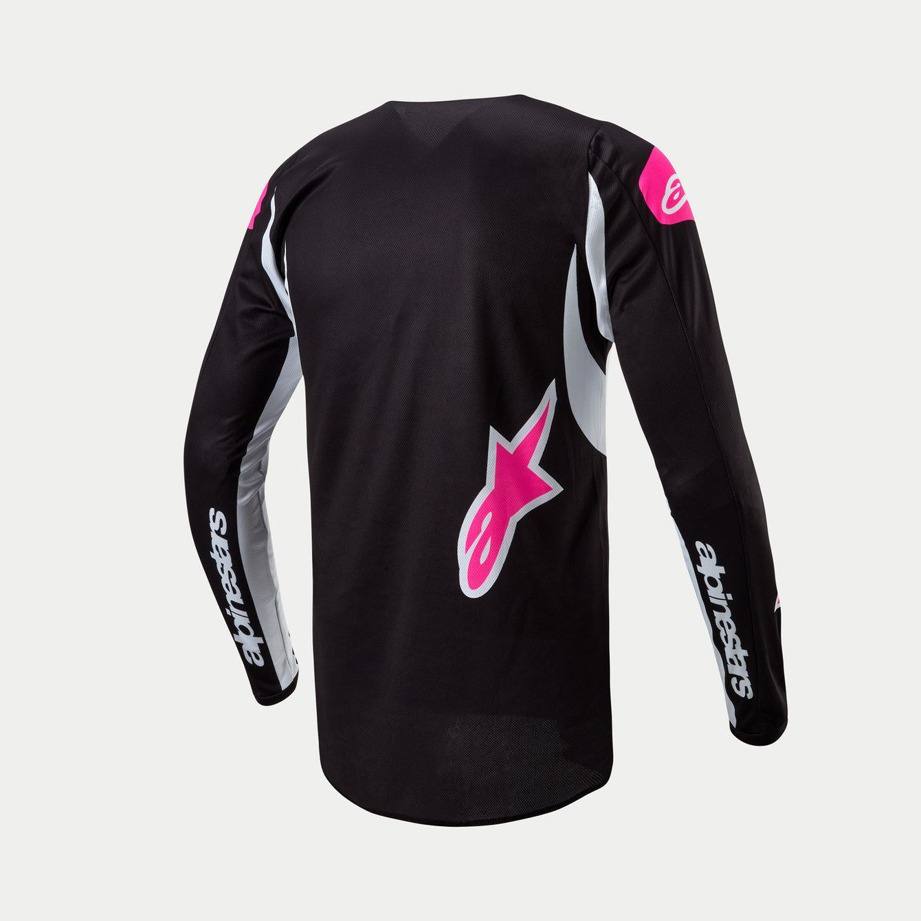 Alpinestars 2024 Stella Fluid Womens Motocross Jersey Black White CLEARANCE