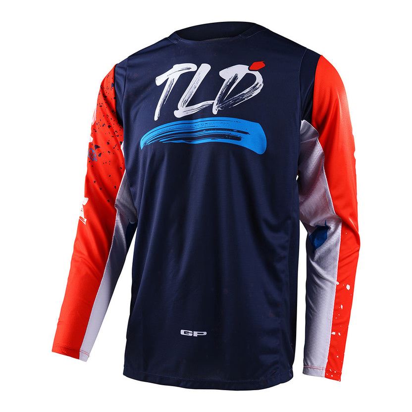 Troy Lee Designs 2024 Motocross Combo Kit GP Pro Partical Navy Orange