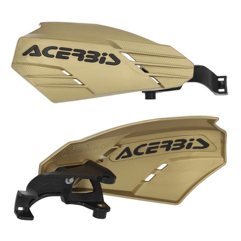 Acerbis K-Linear Motocross Handguards Gold Black Gas Gas EX 250 F 2021 - 2023