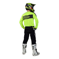 Troy Lee Designs 2024 Motocross Combo Kit SE Pro Air Vox Flo Yellow Black