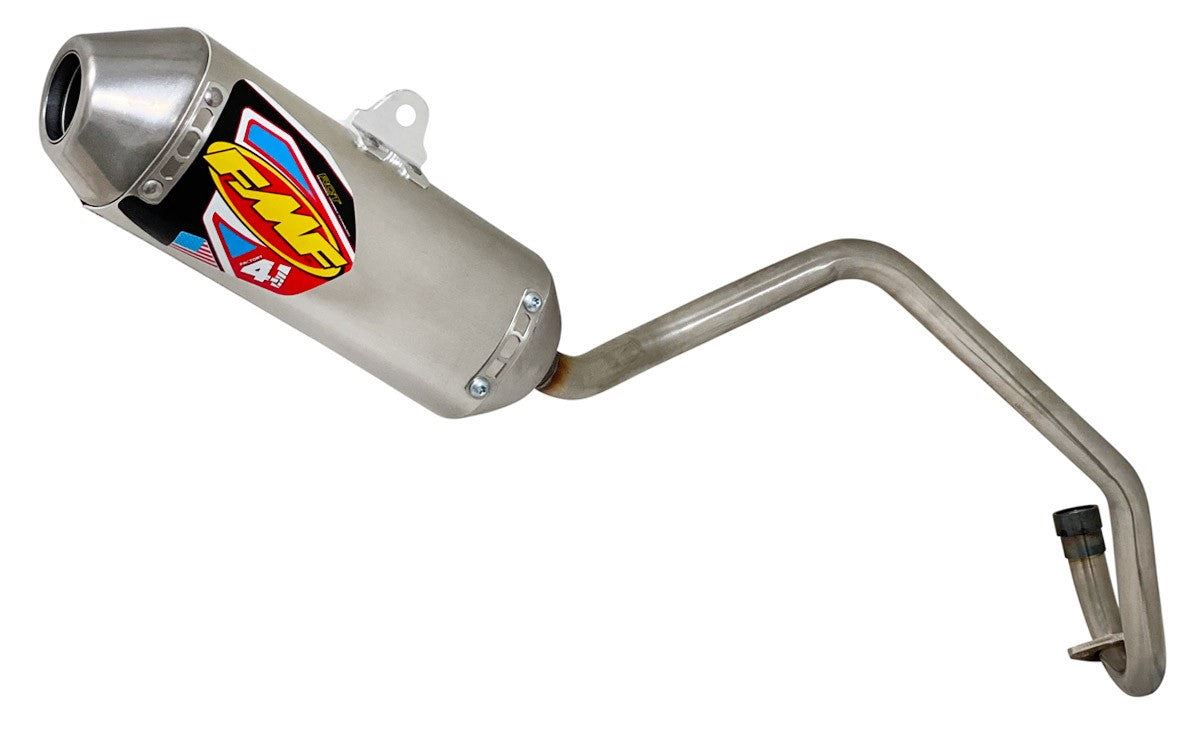 FMF Full Exhaust Sytem Factory 4.1 Stainless Header For Kawasaki KLX 110 R L 2021-2022
