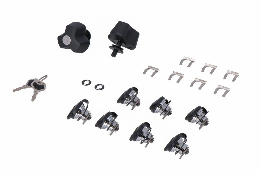 SW-Motech TRAX ADV Full Luggage System Black Kit Stainless Steel Type Rails For BMW F 850 GS ABS 2018-2023