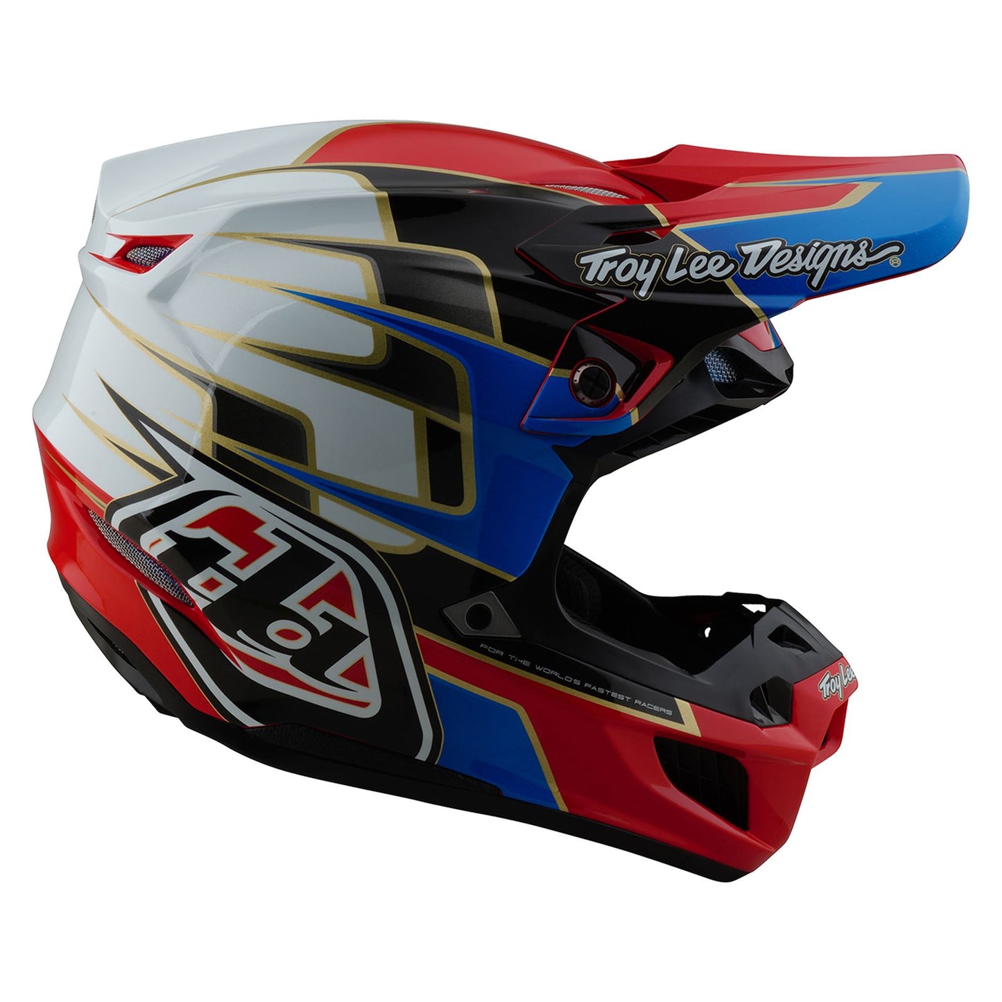 Troy Lee Designs Spring 2025 MX Helmet SE5 Composite Speed Red