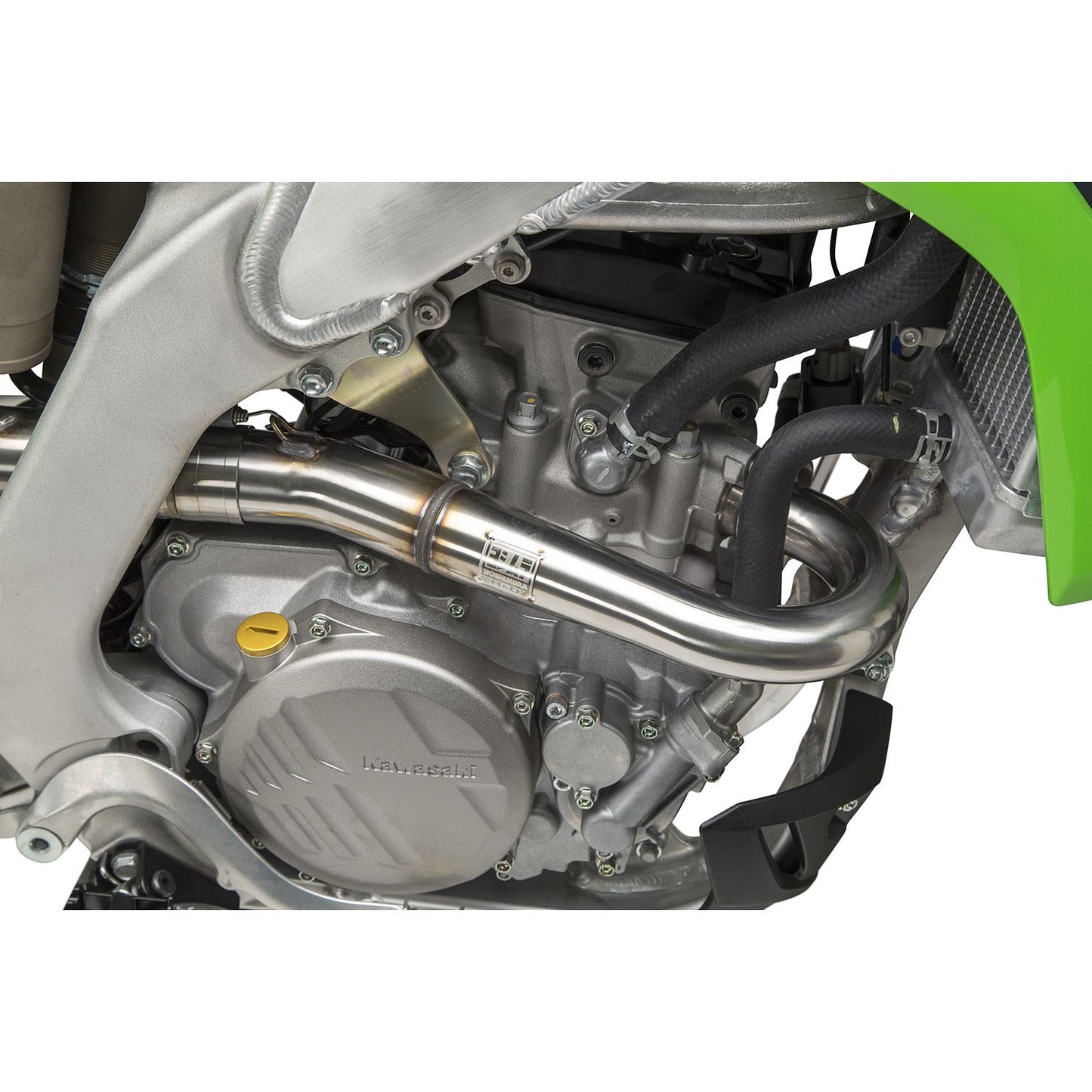 Yoshimura RS-12 Full Exhaust System Stainless Aluminium Carbon Cap For Motocross Enduro Motorcycles