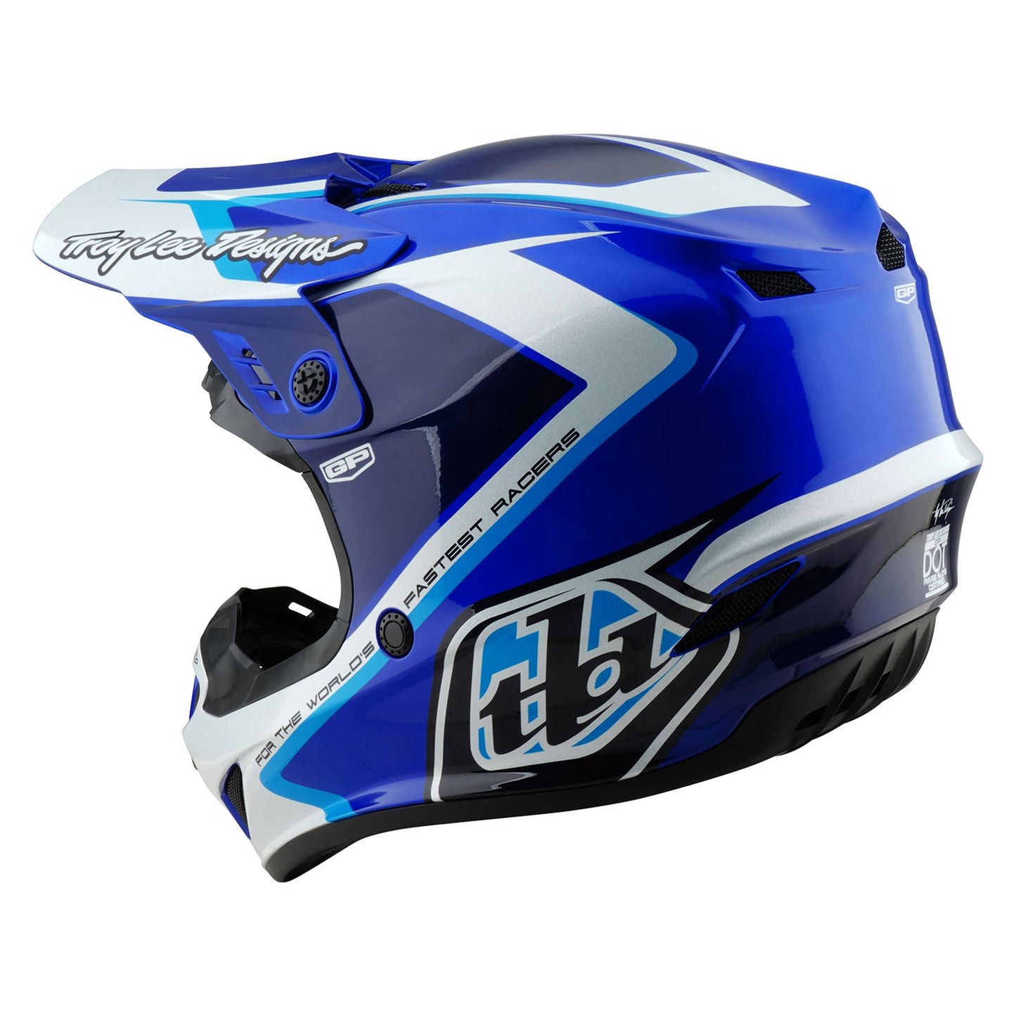Troy Lee Designs Spring 2025 MX Helmet GP Shutter Blue