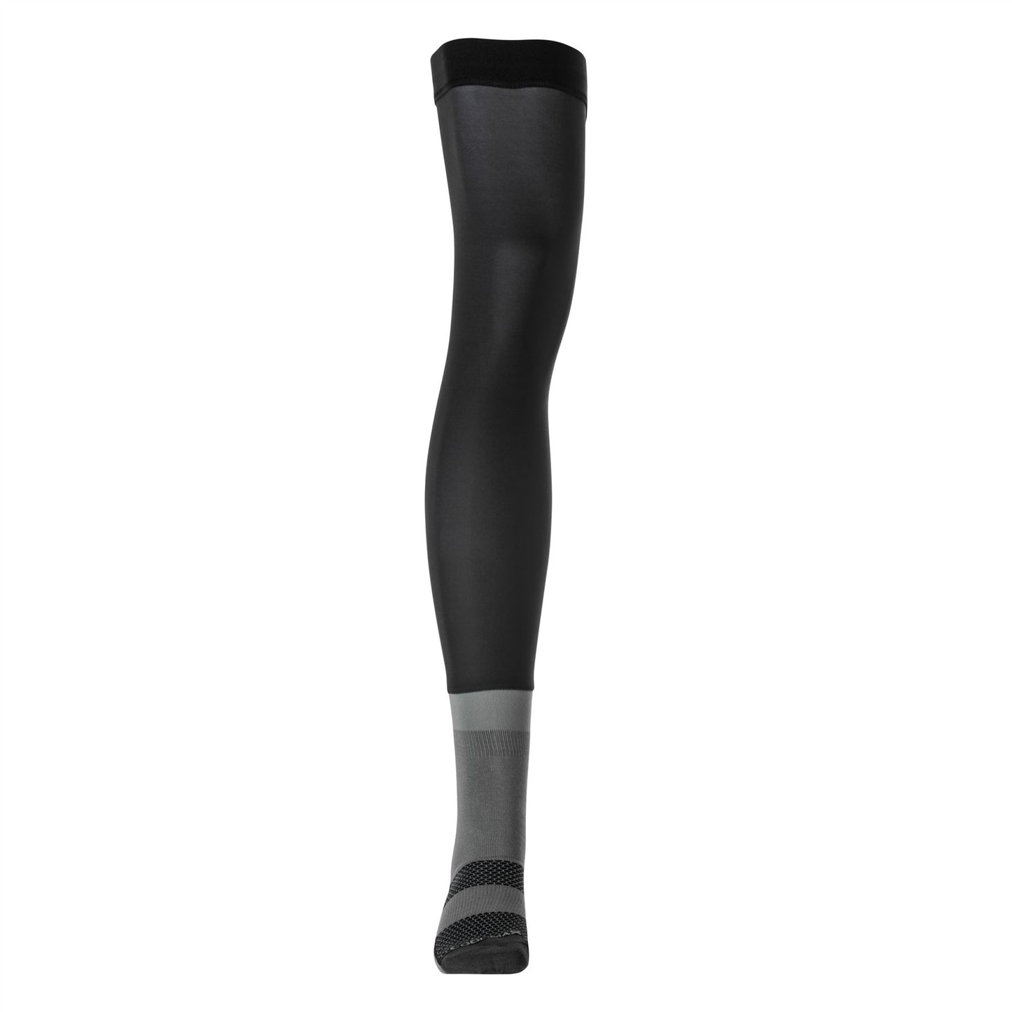 Fly Racing 2025 Motocross Knee Brace Socks Black Grey White Small Medium