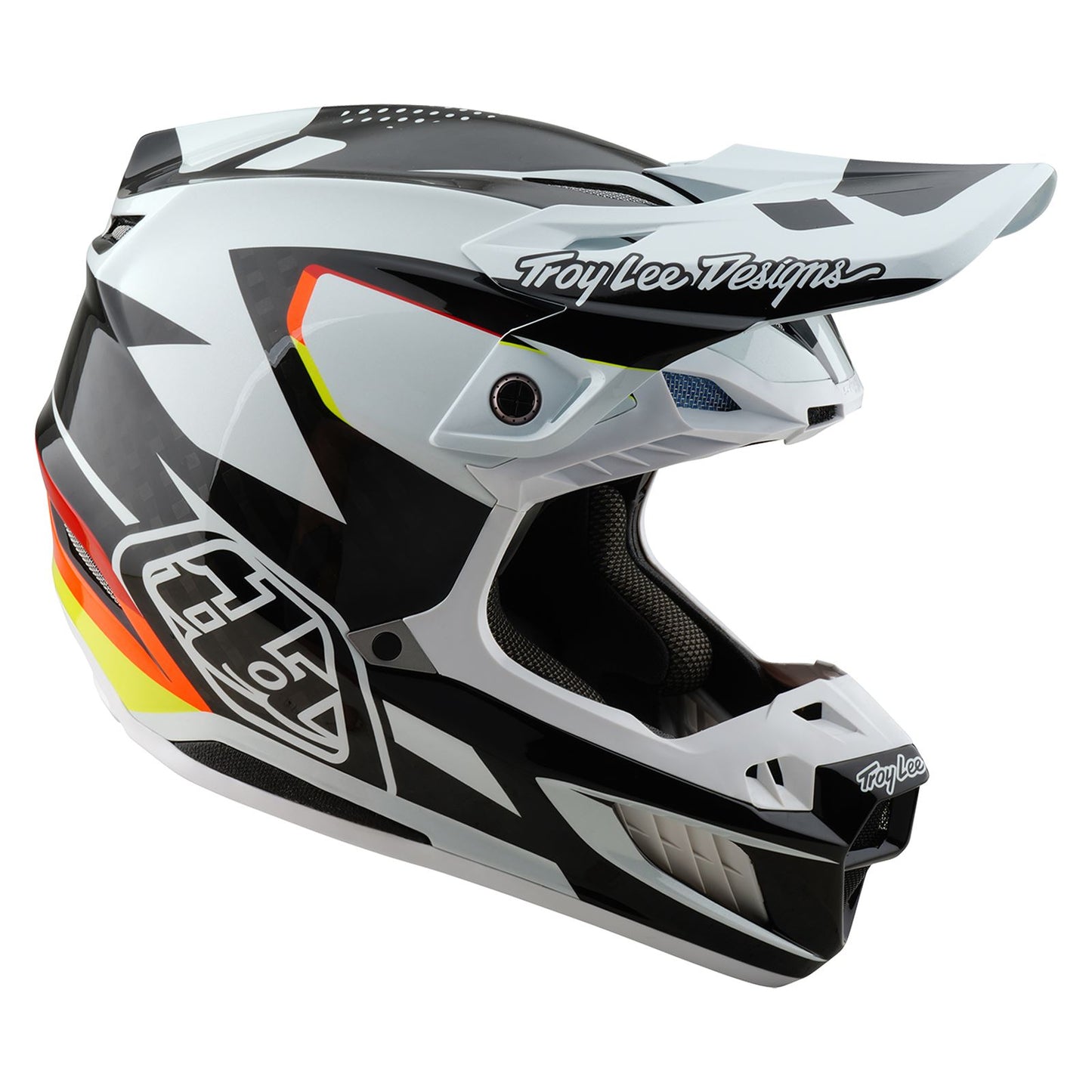 Troy Lee Designs Spring 2025 MX Helmet SE5 Carbon Optic Black