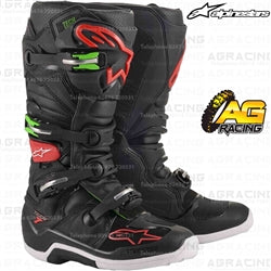Alpinestars Tech 7 Boots Black Green